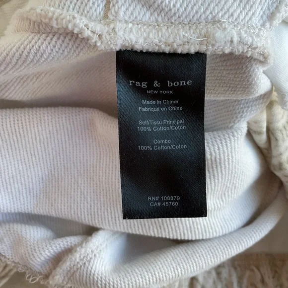 rag & bone women’s Faux Cable Joggers - Picture 6 of 7